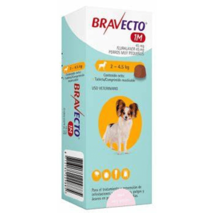 BRAVECTO 1M 45MG BRAVECTO 1M 45MG