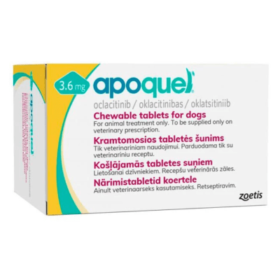 APOQUEL MASTICABLE 3.6MG 100 TB APOQUEL MASTICABLE 3.6MG 100 TB