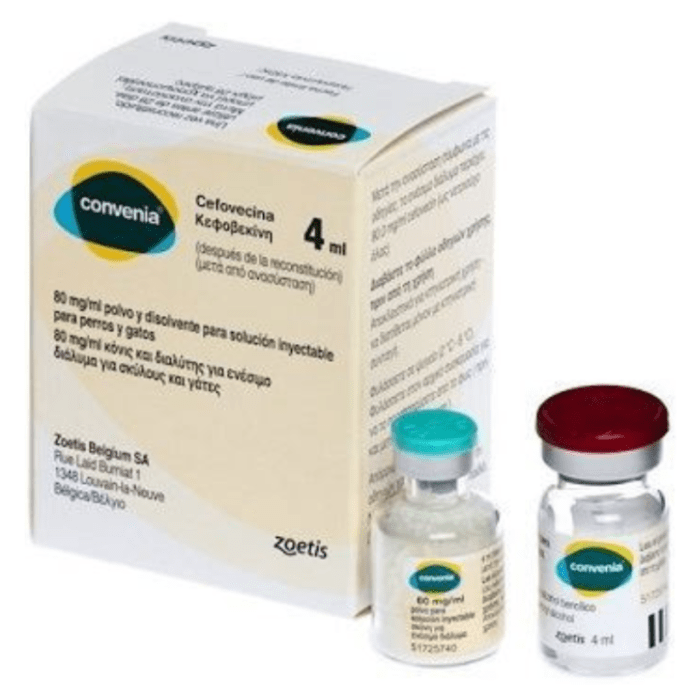 CONVENIA 80 MG 4 ML CONVENIA 80 MG 4 ML
