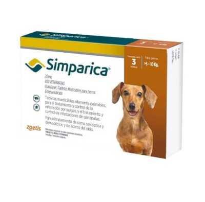 SIMPARICA 20 MG 1X3 TAB SIMPARICA 20 MG 1X3 TAB