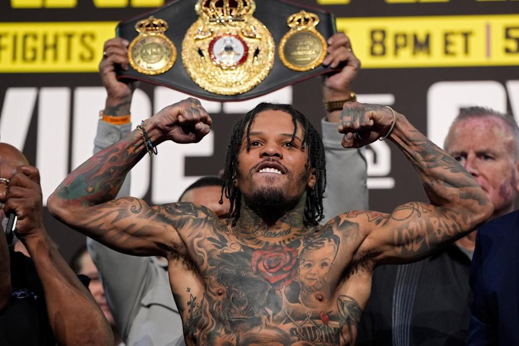 Gervonta Davis secures victory over Frank Martin with dramatic eighth-round knockout