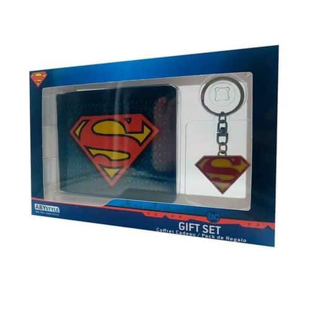SUPERMAN PCK WALLET KEYRING