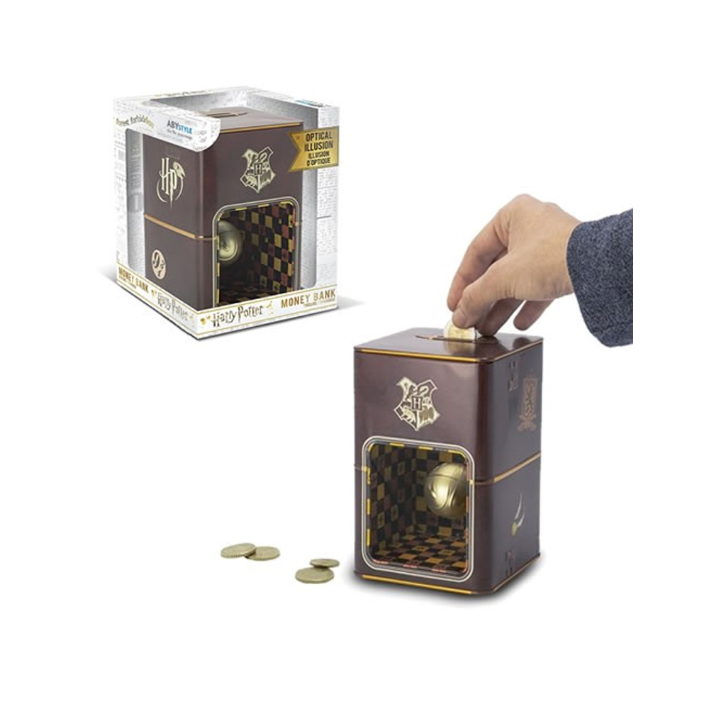 HP – COIN BANK – OPTICAL ILLUSION