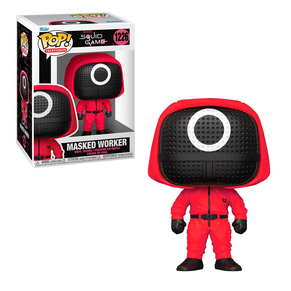 POP TV SQUID GAME RED SOLDIER MASK