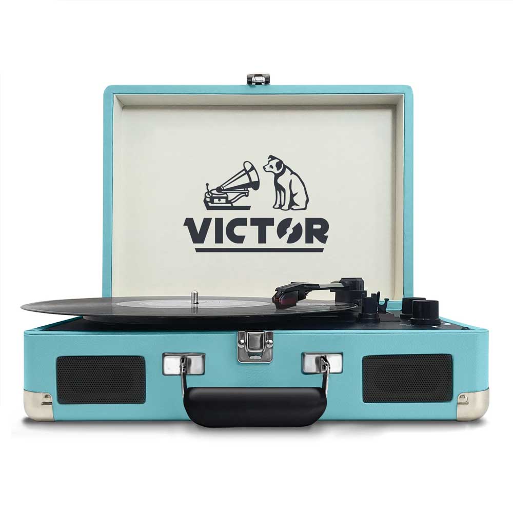 METRO DUAL BLUETOOTH SUITCASE TURQUOISE