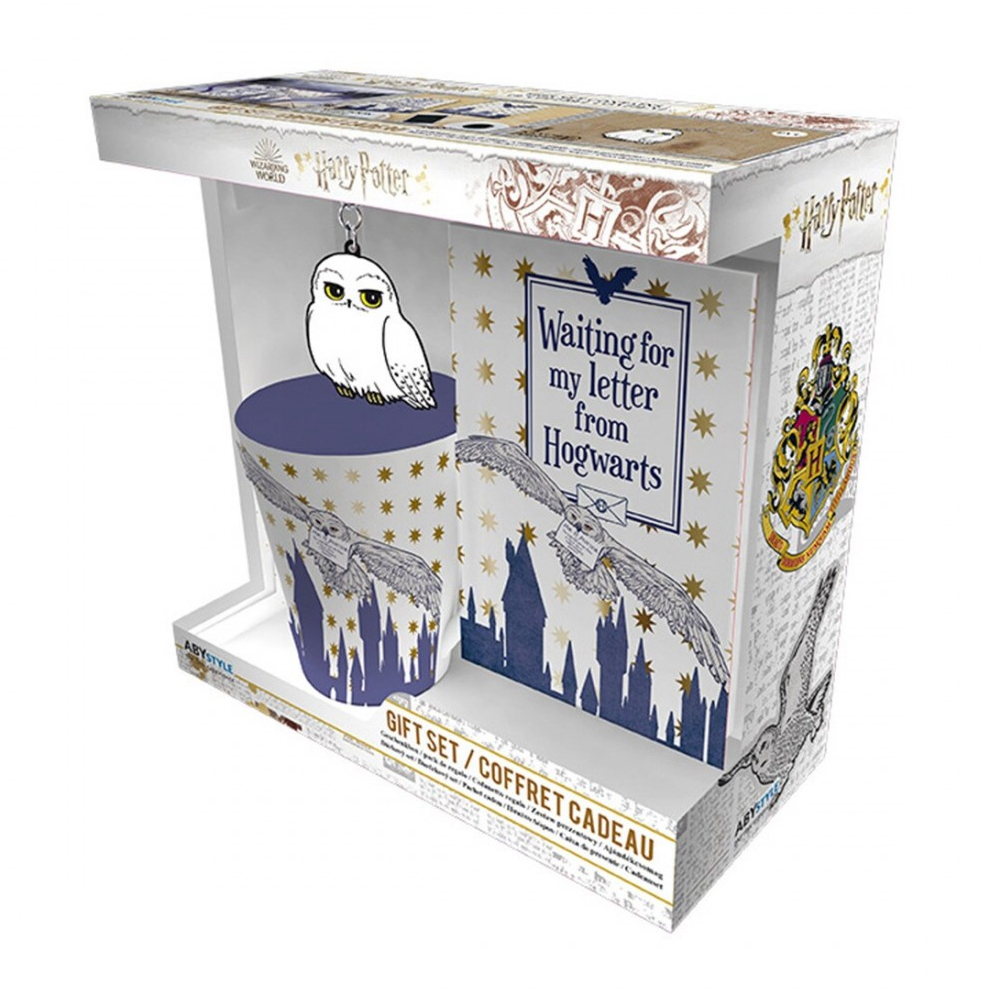 HARRY POTTER-PCK MUG-KEYCH-NOTEB/HEDWIG