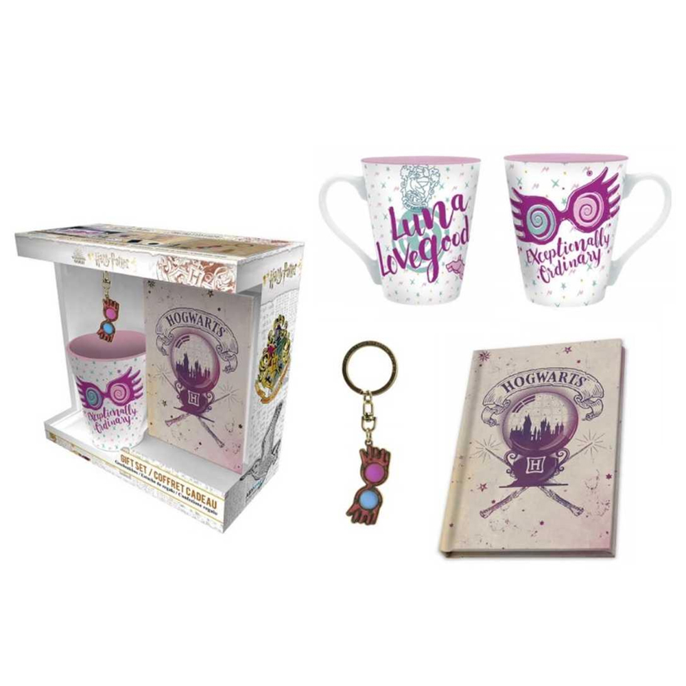 HARRY POTTER-PCK MUG-KEYCH-NOTEB/LUNA