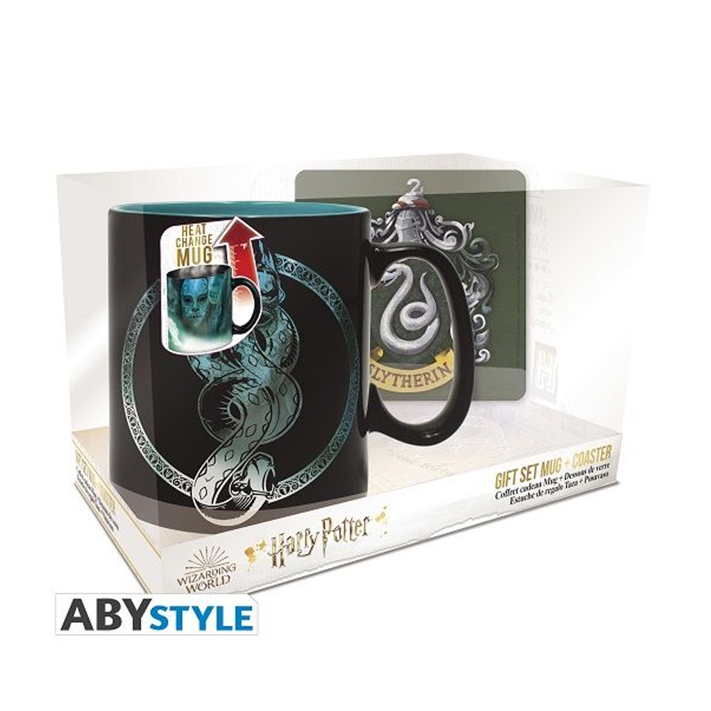 HARRY POTTER-DARK MARK MUG-SLYTH COASTER