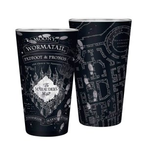 HARRY POTTER LARGE GLASS MARAUDER MAP HARRY POTTER LARGE GLASS MARAUDER MAP