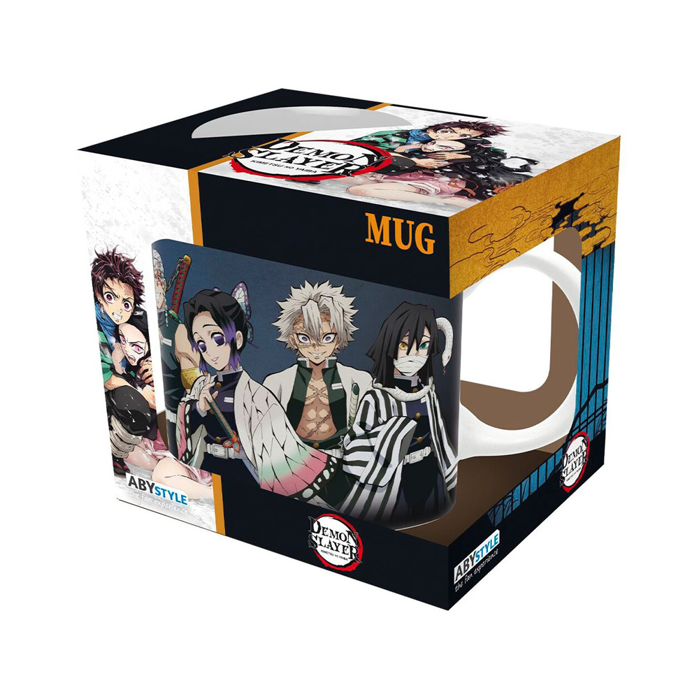 DEMON SLAYER MUG 320ML PILLARS SUBLI X2