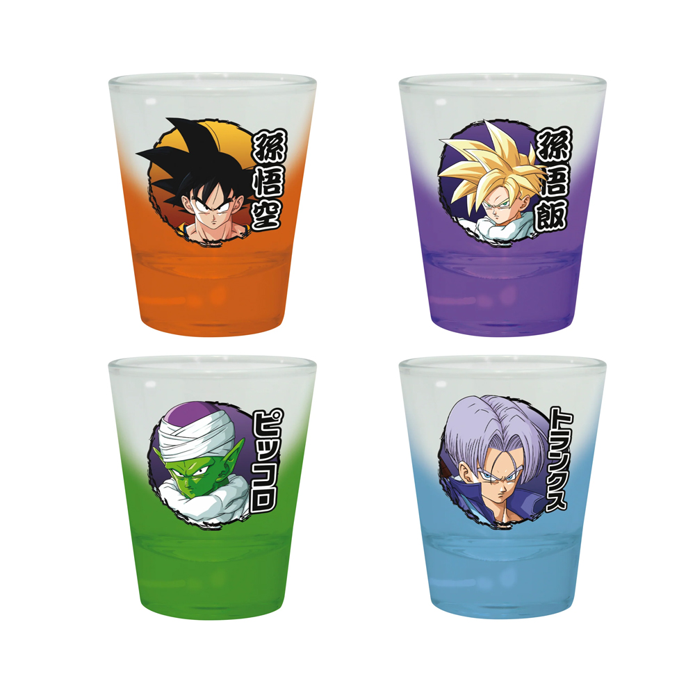 DRAGON BALL Z KAKAROT-HER SHOT GLASS SET