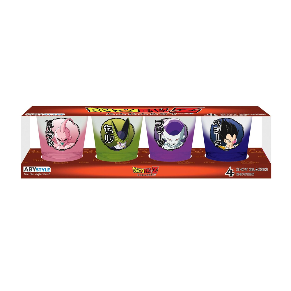 DRAGON BALL Z KAKAROT-VILL SHOT GLAS SET