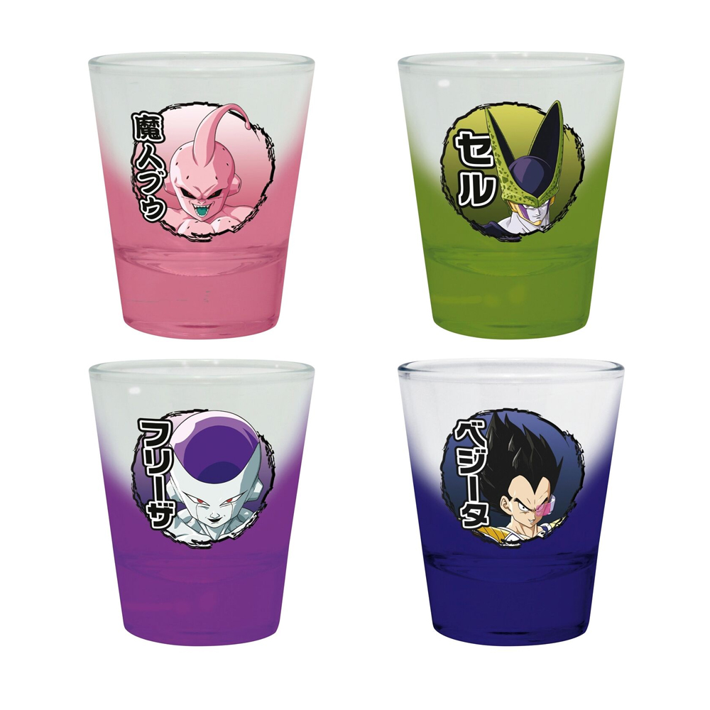 DRAGON BALL Z KAKAROT-VILL SHOT GLAS SET
