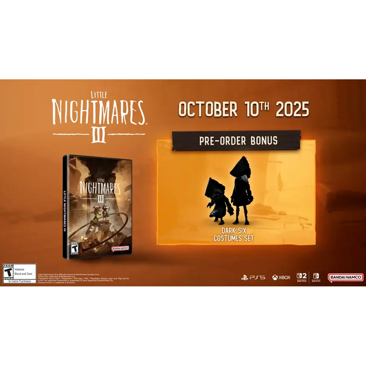 LITTLE NIGHTMARES 3 STANDARD NSW2