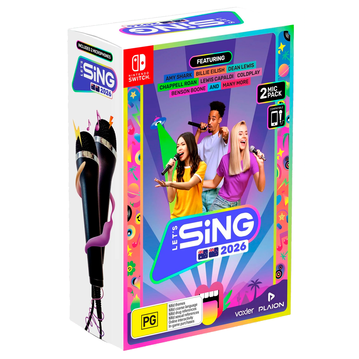 LETS SING 2026 2 MICS NSW