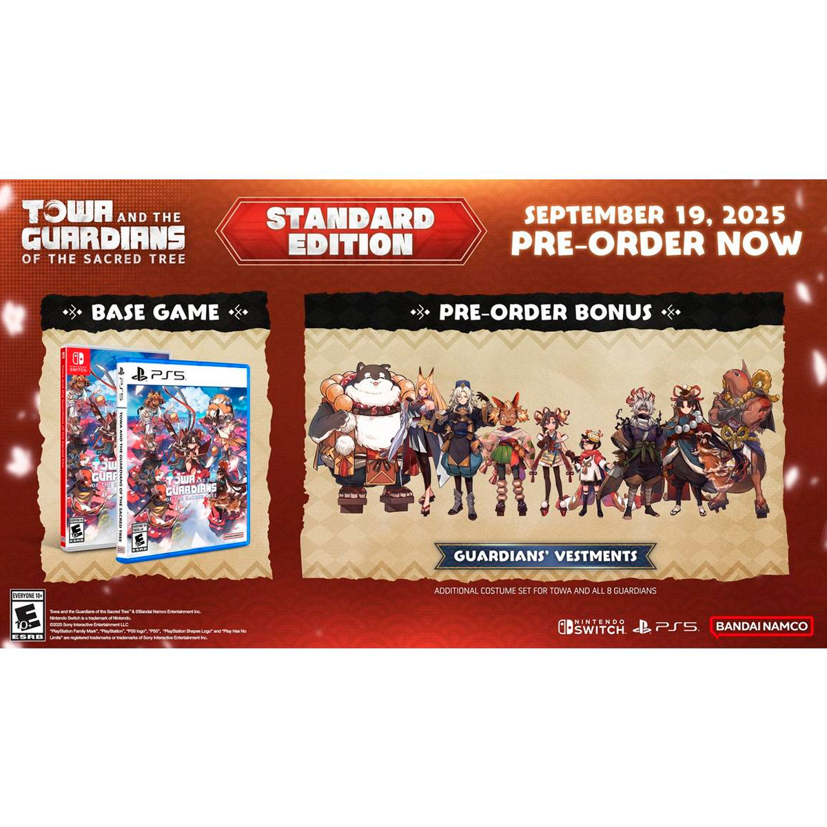TOWA AND GUARDIANS OF SACRED TREE PS5