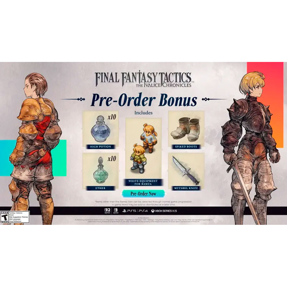 FINAL FANTASY TACTICS-IVALICE CHRON PS5