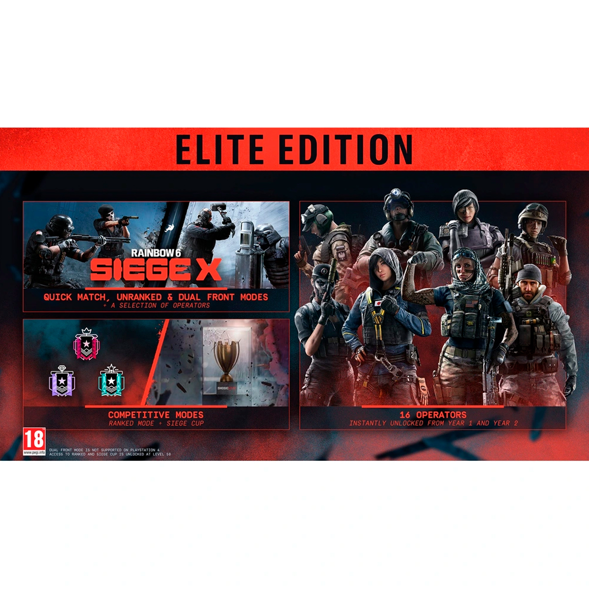 RAINBOW SIX SIEGE X-ELITE EDITION PS5