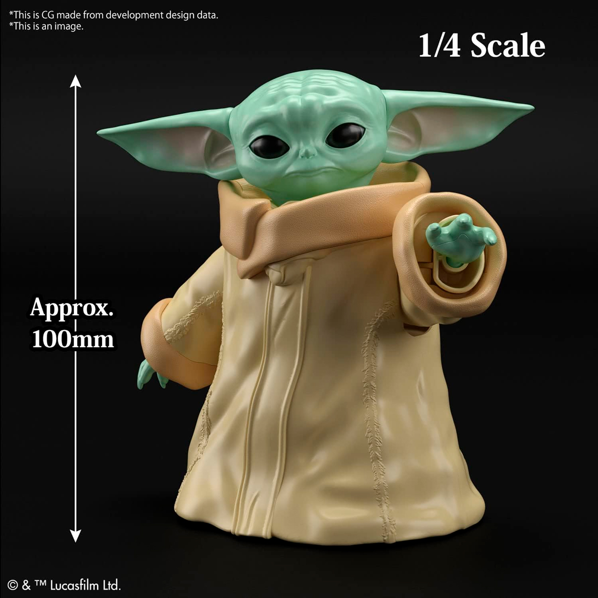 GROGU THE MANDALORIAN MODEL KIT