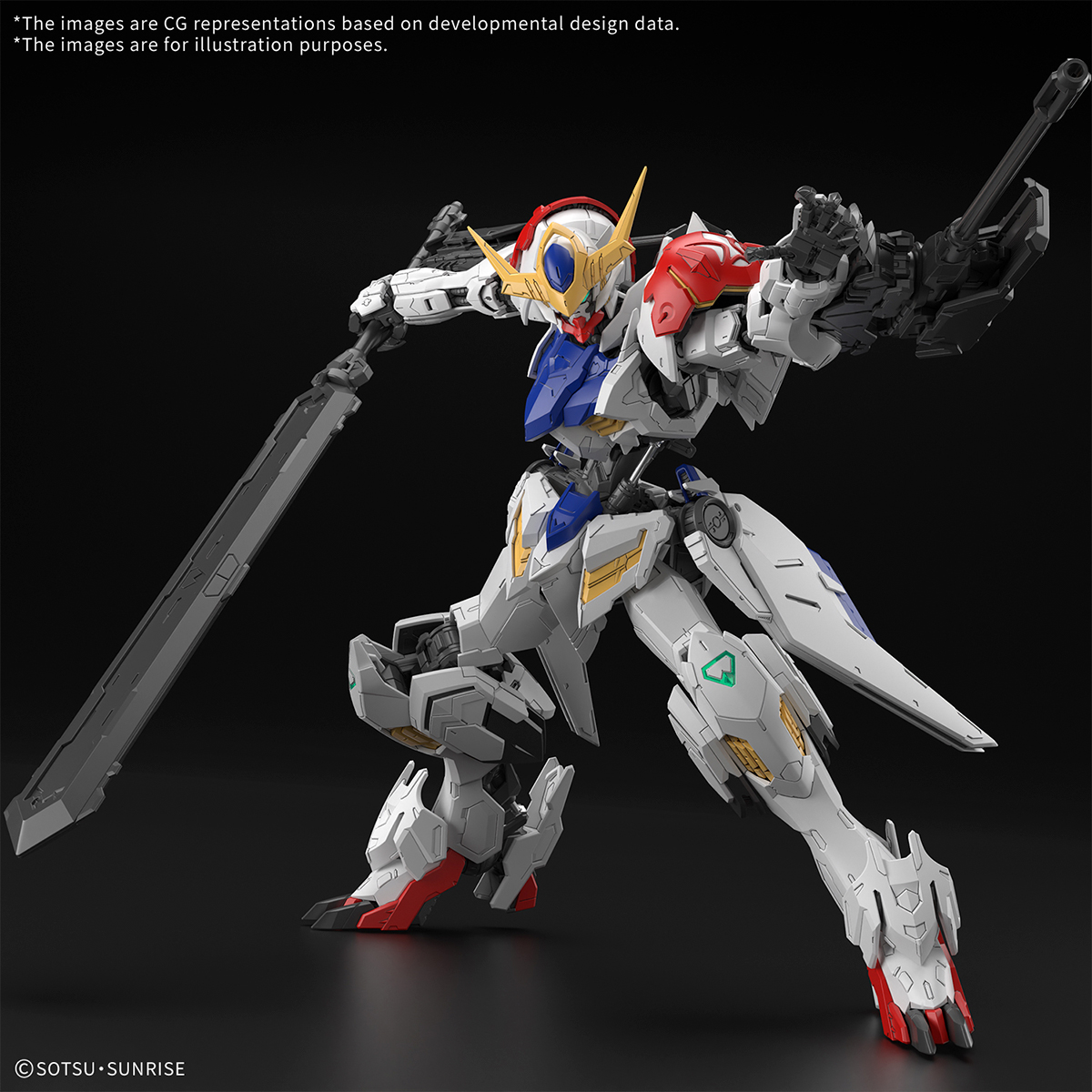 MODEL KIT MG 1/100 GUNDAM BARBATOS LUPUS