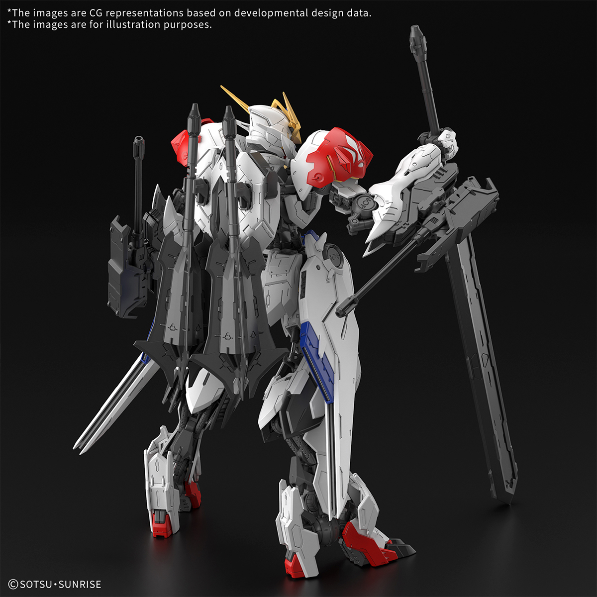 MODEL KIT MG 1/100 GUNDAM BARBATOS LUPUS
