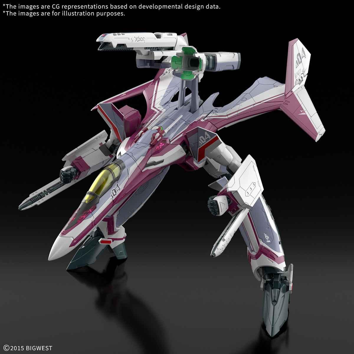 MODEL KIT HG 1/100 VF-31C SIEGFRIED FARI