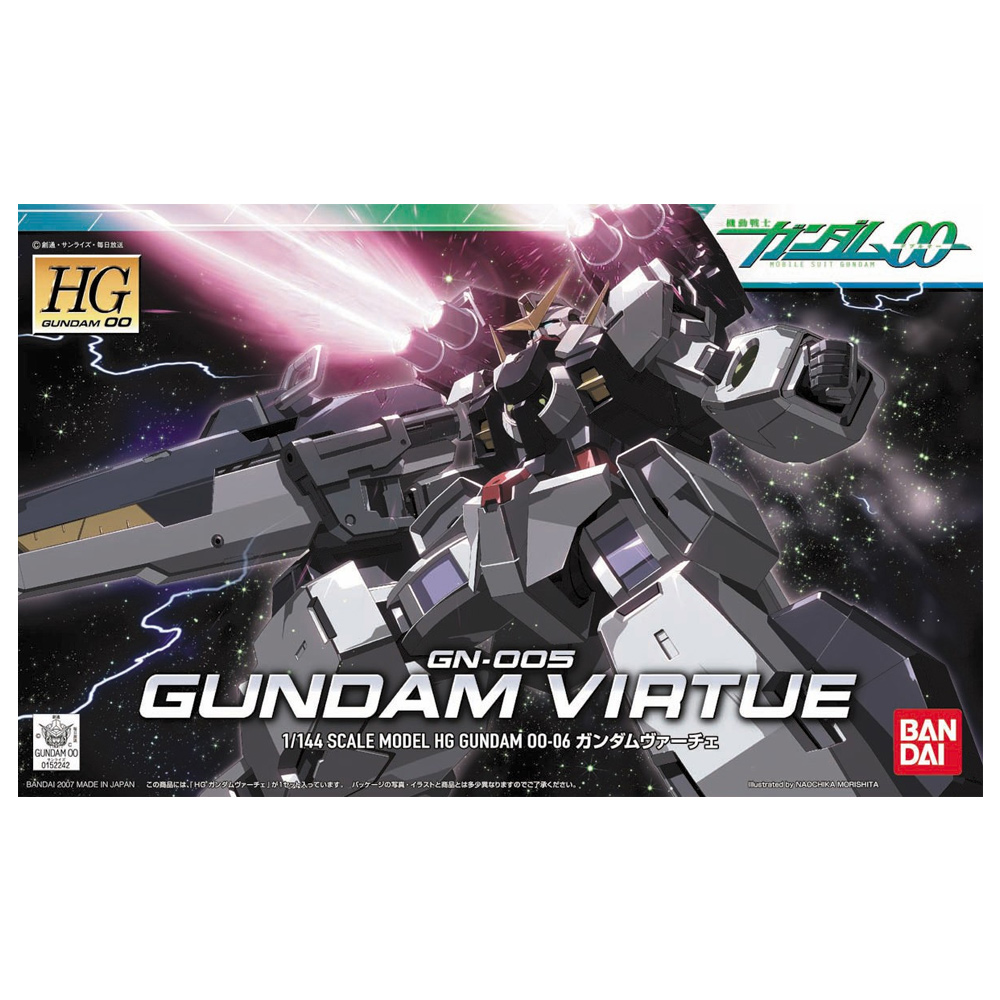 6 GUNDAM VIRTUE BANDAI HOBBY HG 00