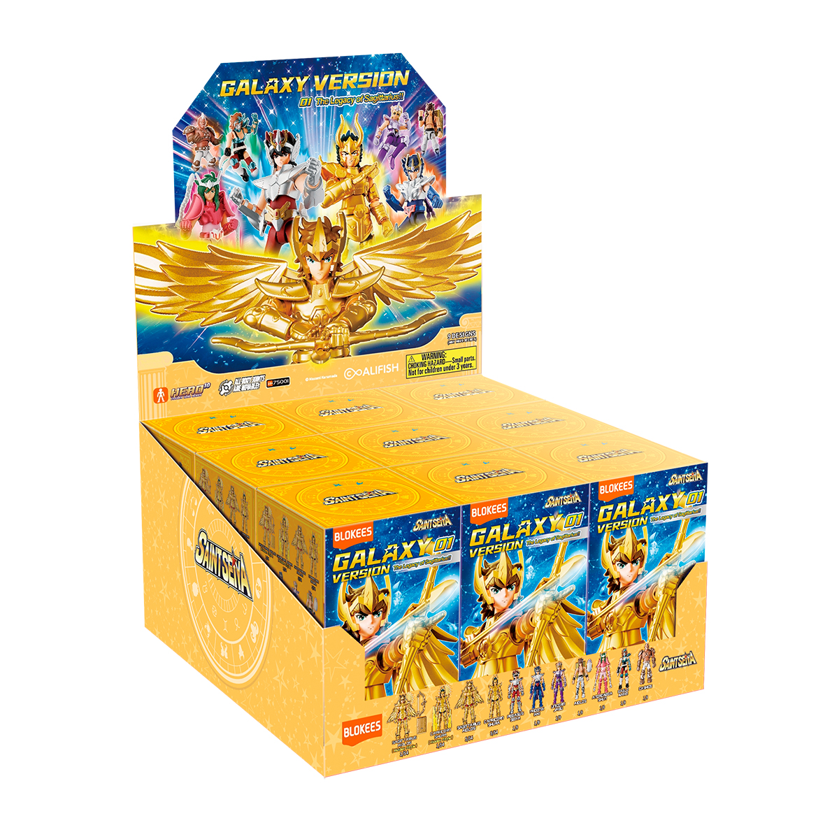 BLOKEES SAINT SEIYA GALAXY V01 LEG SAGIT