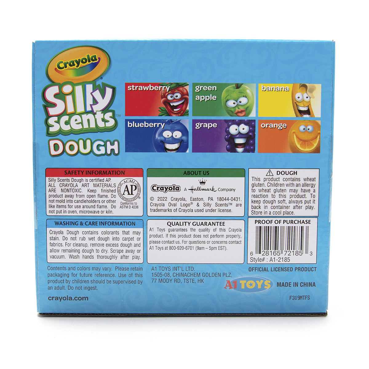 CRAYOLA SILLY SCENTS 9 X 2OZ  DOUGH