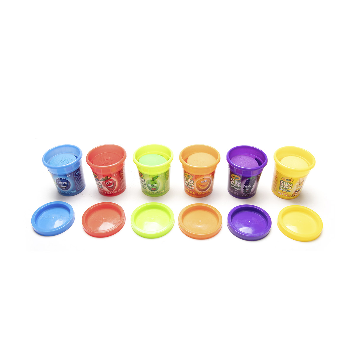 CRAYOLA SILLY SCENTS 9 X 2OZ  DOUGH