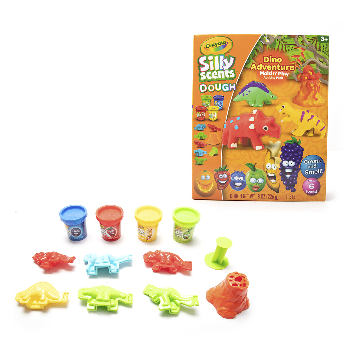 CRAYOLA SILLY SCENTS DINOSAUR MEDIUM SET