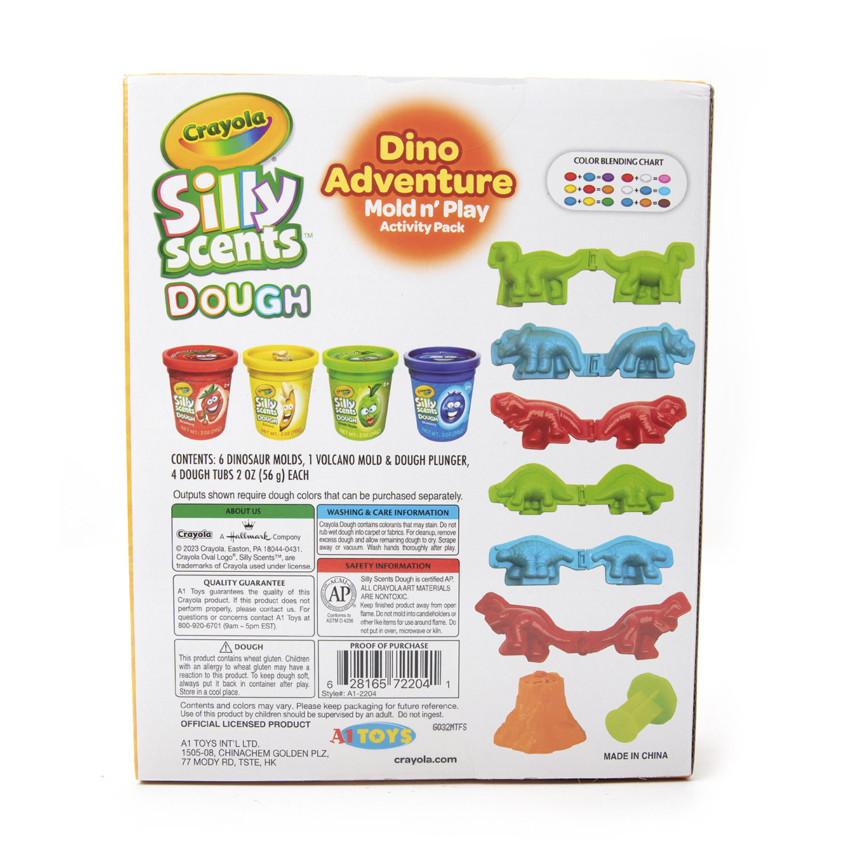 CRAYOLA SILLY SCENTS DINOSAUR MEDIUM SET