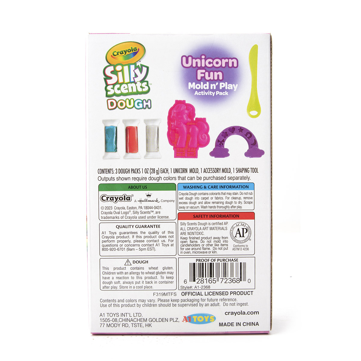 CRAYOLA SILLY SCENT UNICOR-SMALL PLAYSET