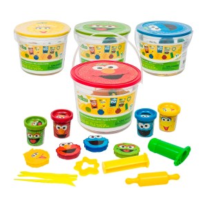 SESAME ST MOLD/SHAPE BUCKET ASSORTMENT SESAME ST MOLD/SHAPE BUCKET ASSORTMENT