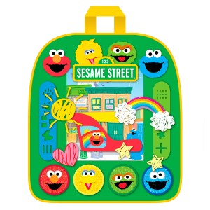 SESAME ST DOUGH ACTIVITY BACKPACK SESAME ST DOUGH ACTIVITY BACKPACK