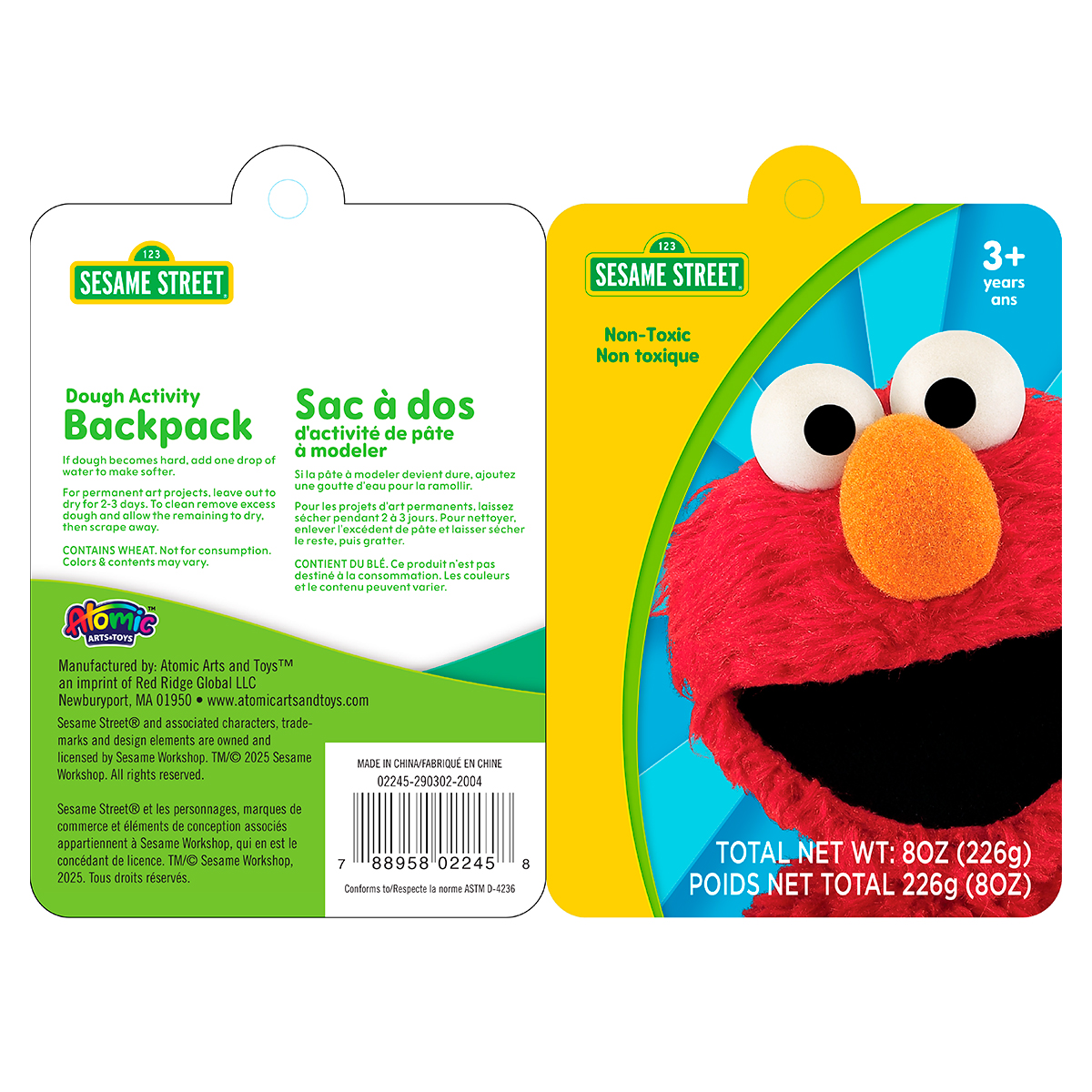 SESAME ST DOUGH ACTIVITY BACKPACK