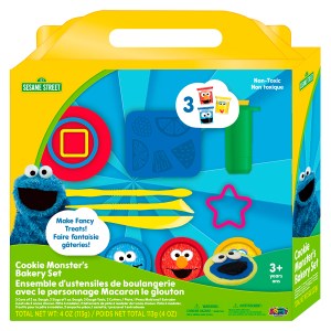 SESAME ST COOKIE MONSTER BAKERY SET SESAME ST COOKIE MONSTER BAKERY SET