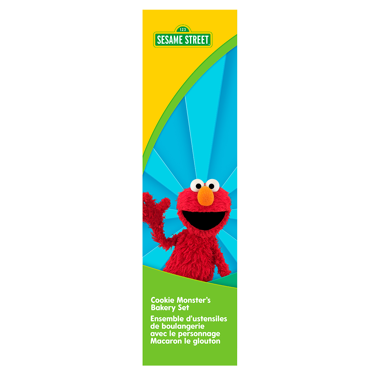 SESAME ST COOKIE MONSTER BAKERY SET