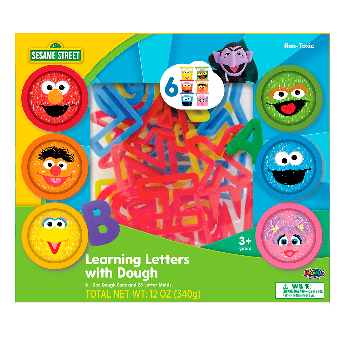 SESAME ST LEARNING WITH DOUGH ASSORTMENT