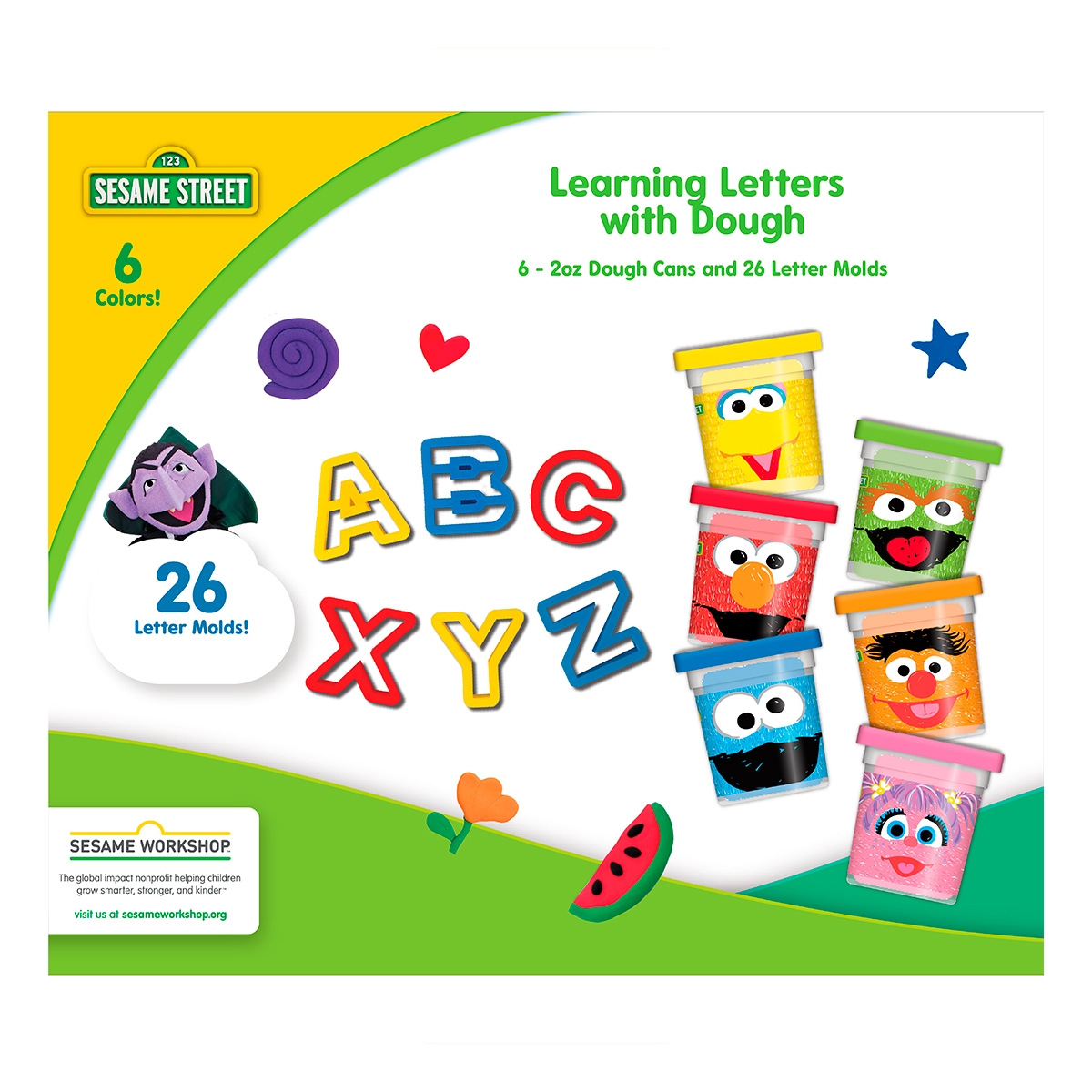 SESAME ST LEARNING WITH DOUGH ASSORTMENT