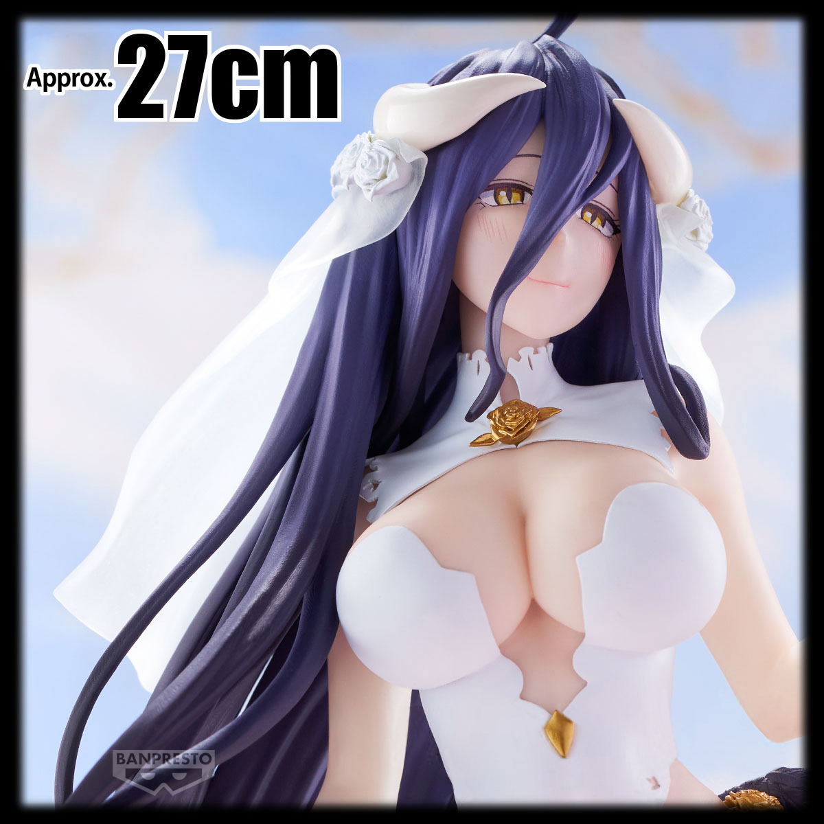 OVERLORD GLITTER GLAMOURS ALBEDO WEDDING