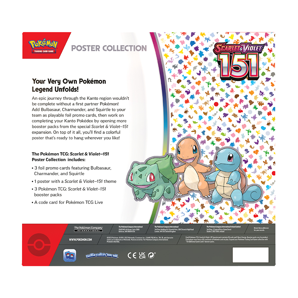 POKEMON TCG SV-151-POSTER COL ENG