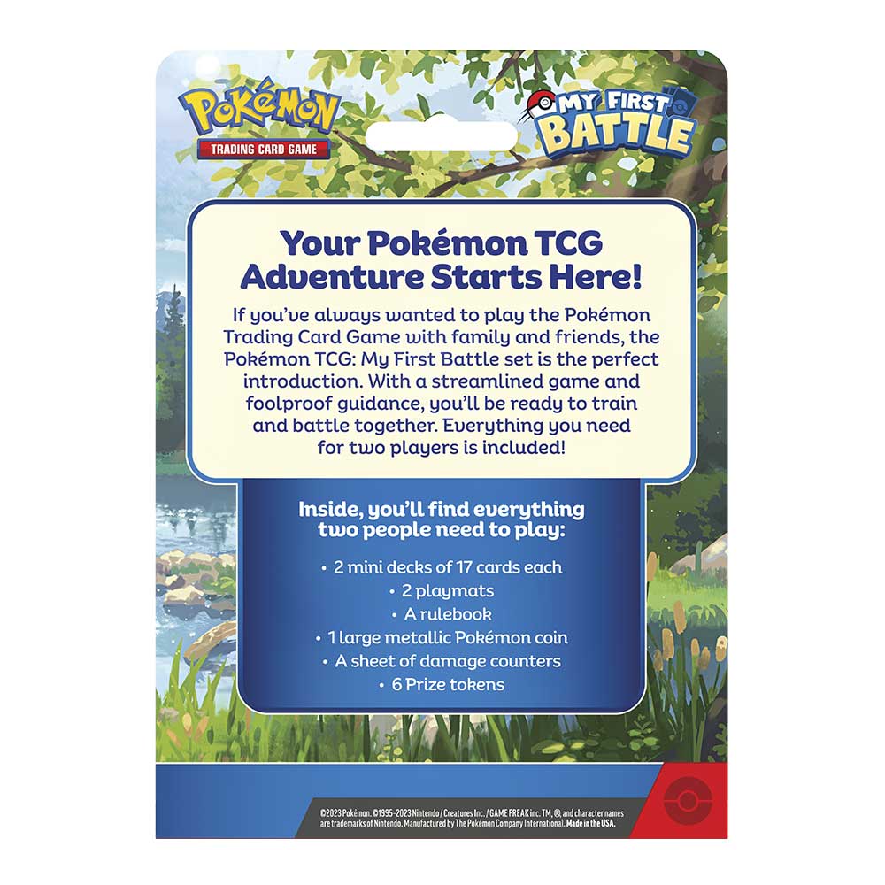 POKEMON TCG MY FIRST BATTLE ENG