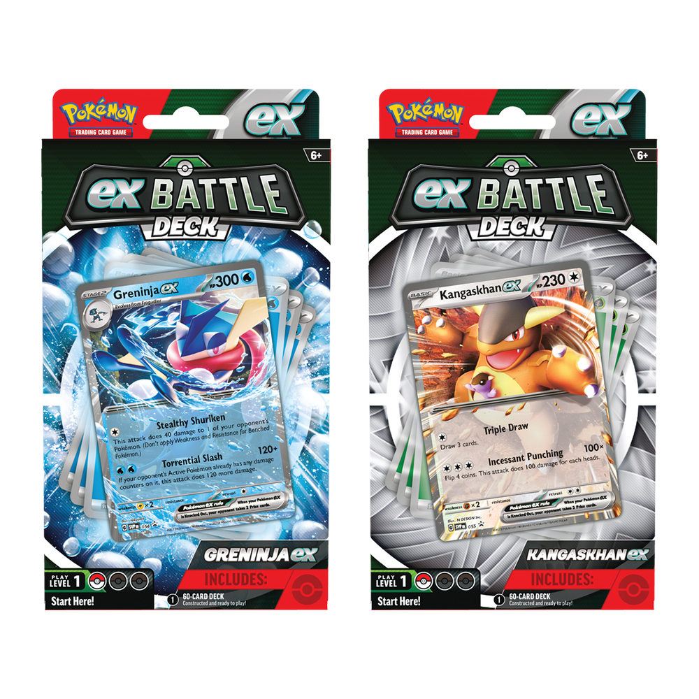 POKEMON TCG KANGA/GRENIN EX BAT DECK ENG
