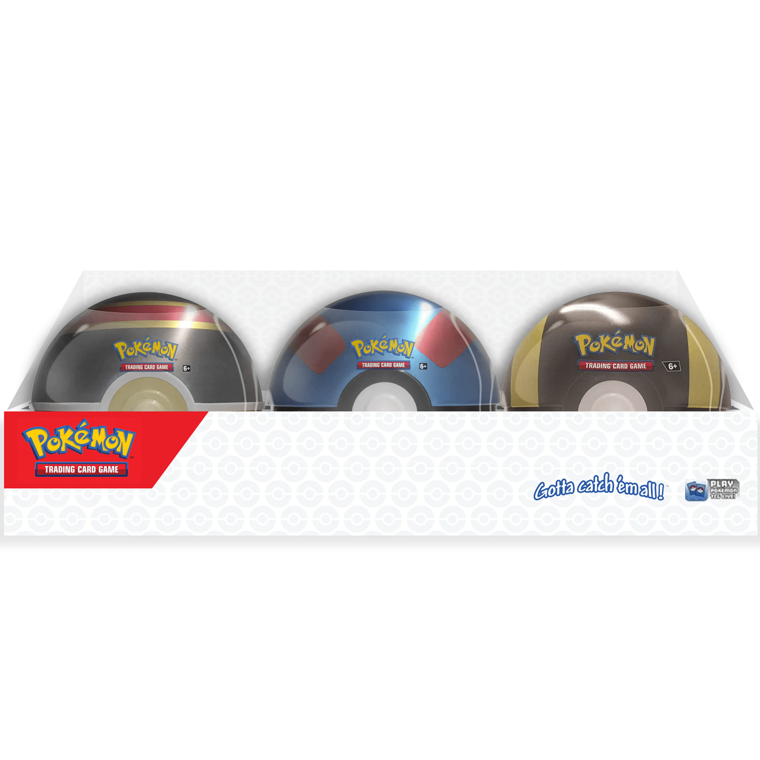 POKEMON TCG POKEBALL TIN BUNDLE 3PK ENG