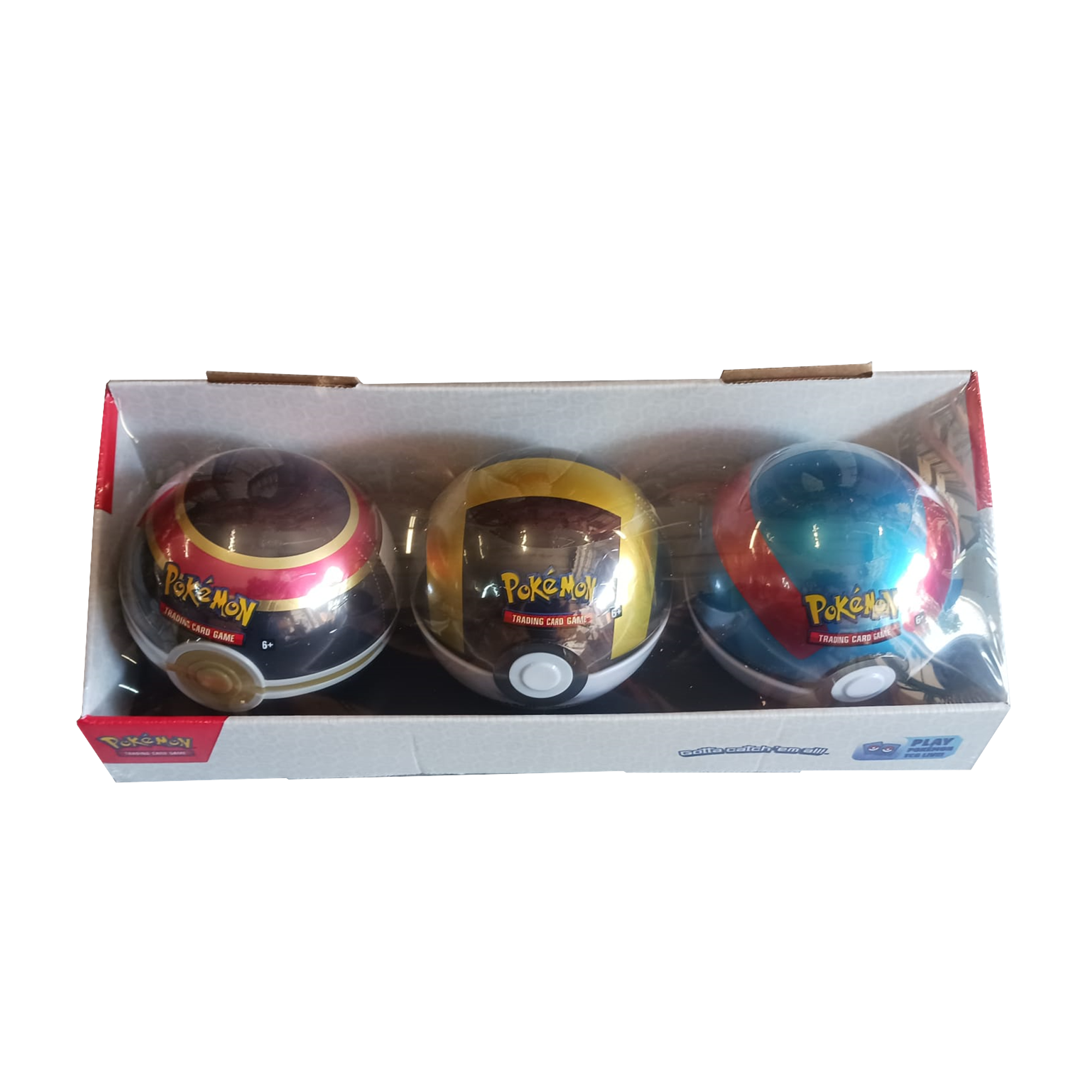 POKEMON TCG POKEBALL TIN BUNDLE 3PK ENG