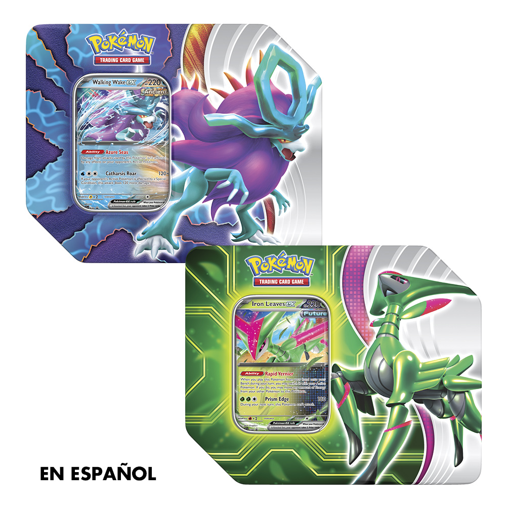 POKEMON TCG PARADOX CLASH TIN SPA