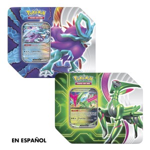 POKEMON TCG PARADOX CLASH TIN SPA POKEMON TCG PARADOX CLASH TIN SPA