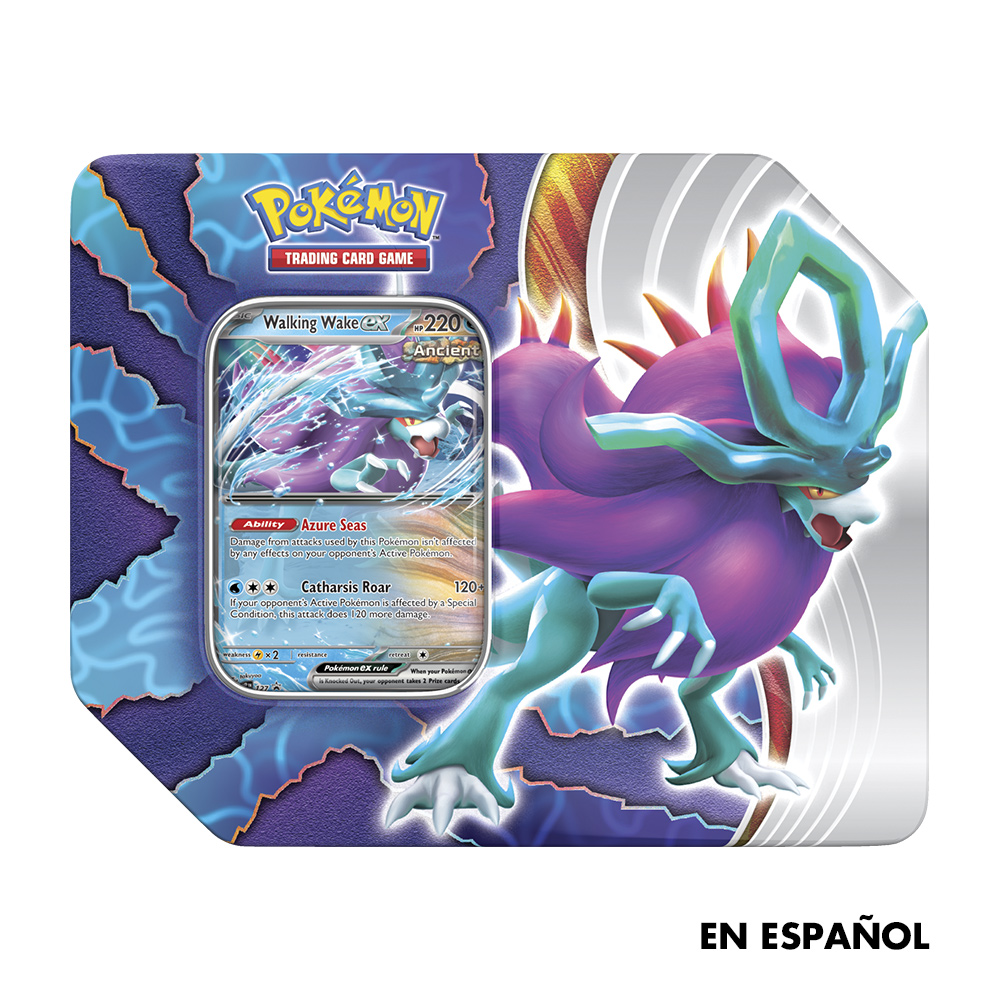 POKEMON TCG PARADOX CLASH TIN SPA