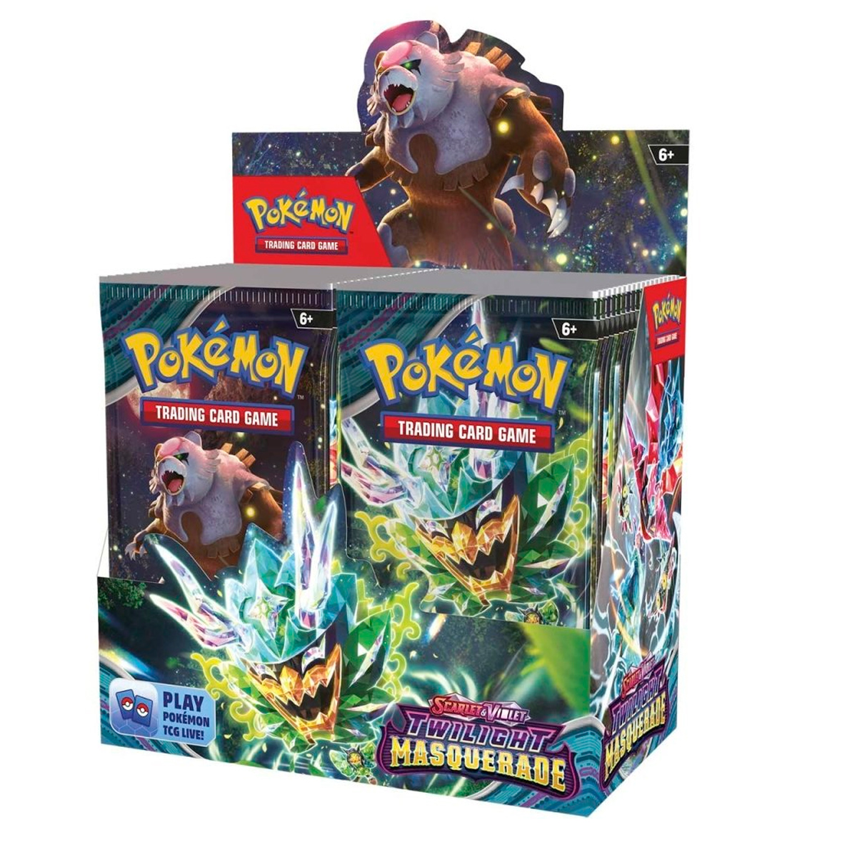 POKEMON TCG TWILIGHT MASQUERAD-BOOST ENG